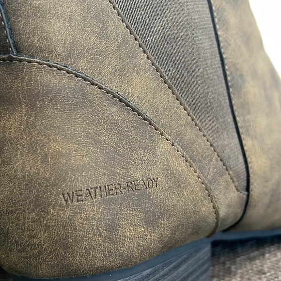 Brown leather booties with memory foam 👢 - Picture 6 of 6